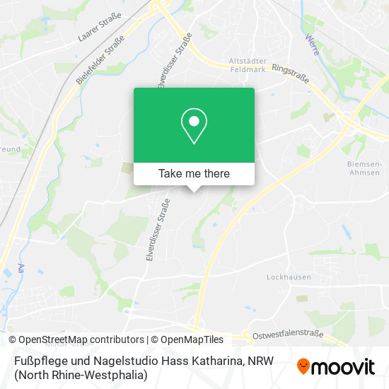 Fußpflege und Nagelstudio Hass Katharina map