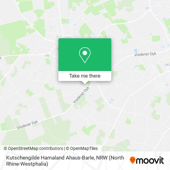 Kutschengilde Hamaland Ahaus-Barle map