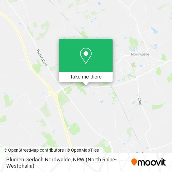 Карта Blumen Gerlach Nordwalde