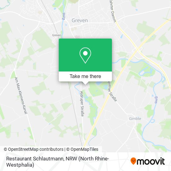 Restaurant Schlautmann map
