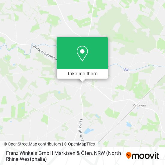 Franz Winkels GmbH Markisen & Öfen map