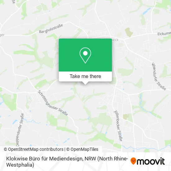 Карта Klokwise Büro für Mediendesign