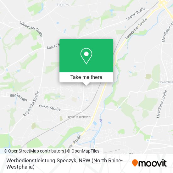 Werbedienstleistung Speczyk map
