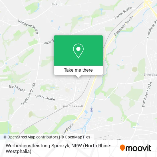 Карта Werbedienstleistung Speczyk