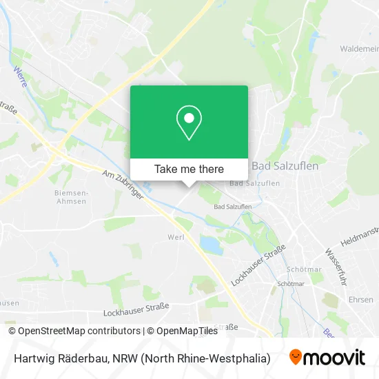 Карта Hartwig Räderbau