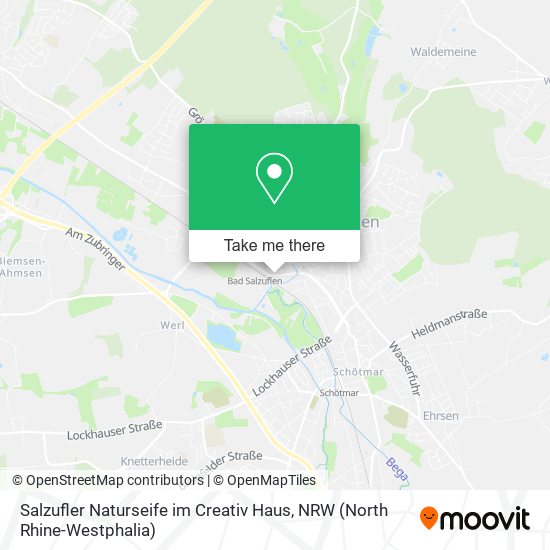 Salzufler Naturseife im Creativ Haus map