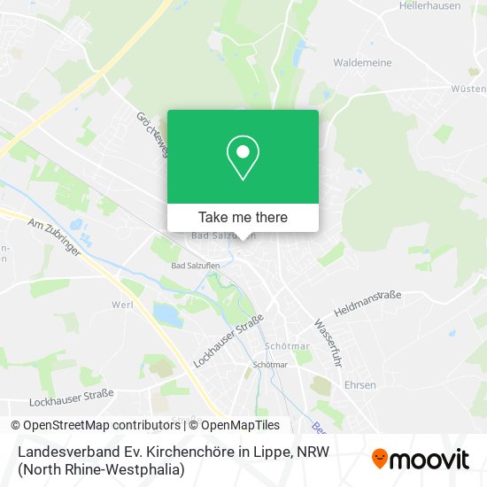 Landesverband Ev. Kirchenchöre in Lippe map