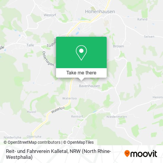 Reit- und Fahrverein Kalletal map