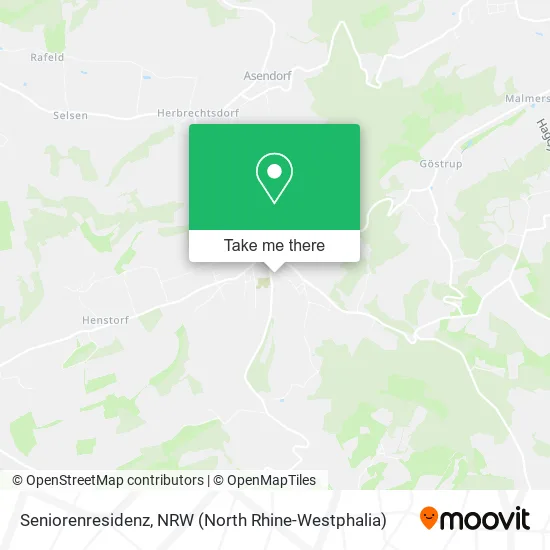 Карта Seniorenresidenz