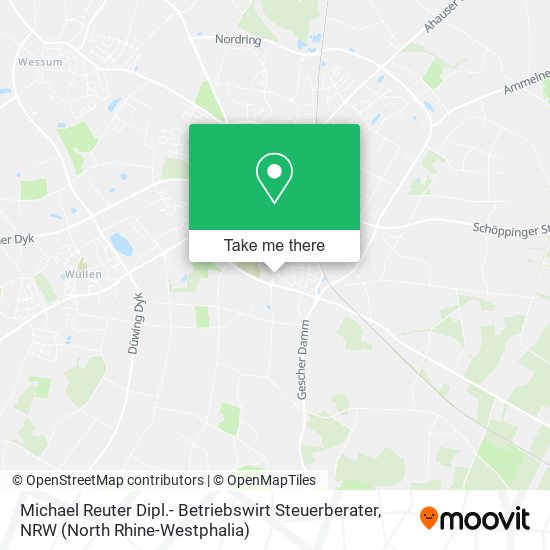 Michael Reuter Dipl.- Betriebswirt Steuerberater map