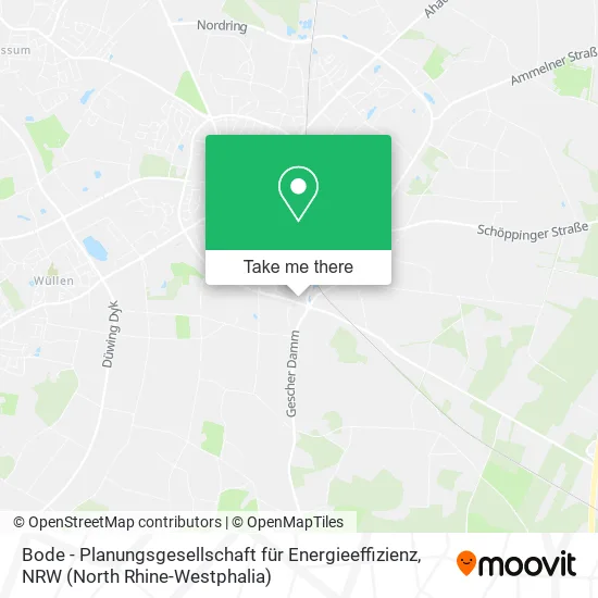 Карта Bode - Planungsgesellschaft für Energieeffizienz