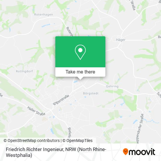 Friedrich Richter Ingenieur map