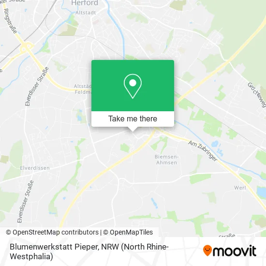 Карта Blumenwerkstatt Pieper