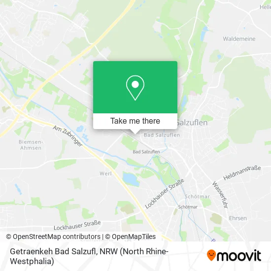 Карта Getraenkeh Bad Salzufl