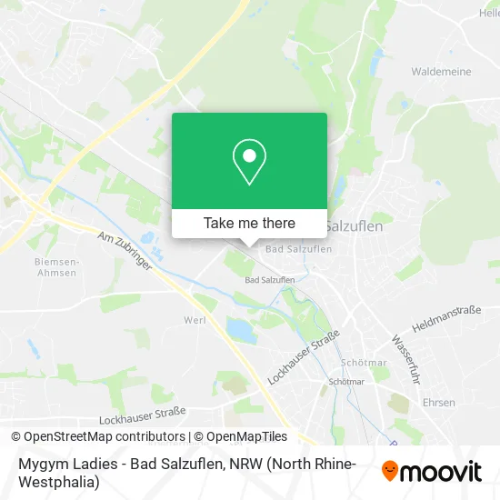 Карта Mygym Ladies - Bad Salzuflen