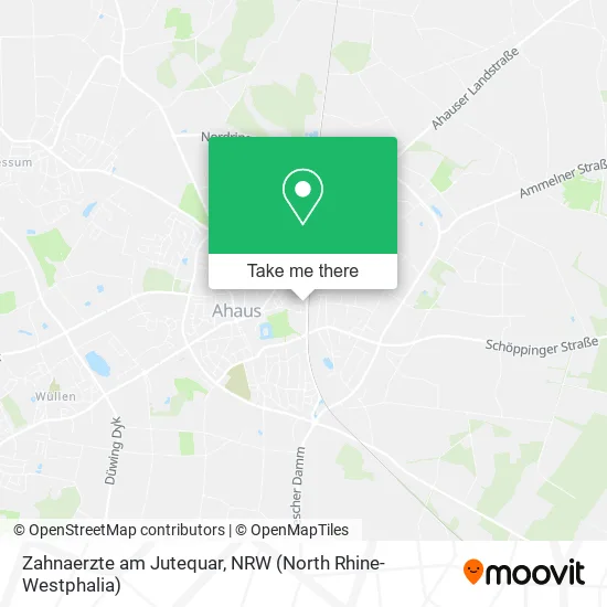 Карта Zahnaerzte am Jutequar