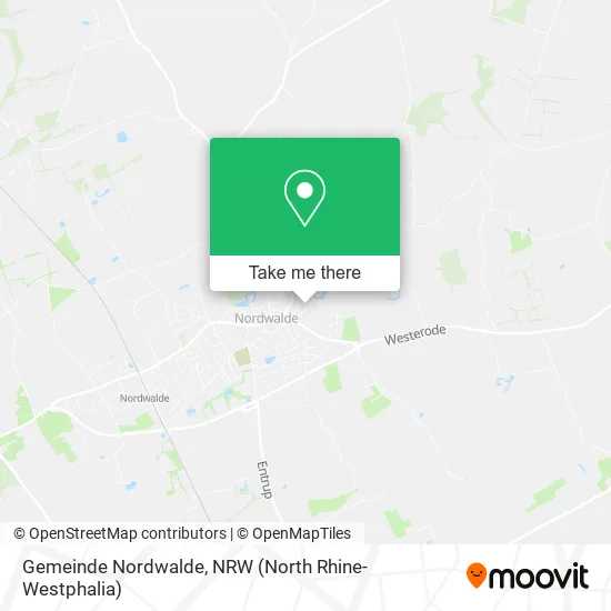Карта Gemeinde Nordwalde
