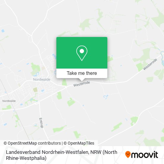 Landesverband Nordrhein-Westfalen map