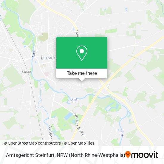 Карта Amtsgericht Steinfurt