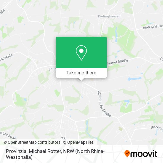 Provinzial Michael Rotter map