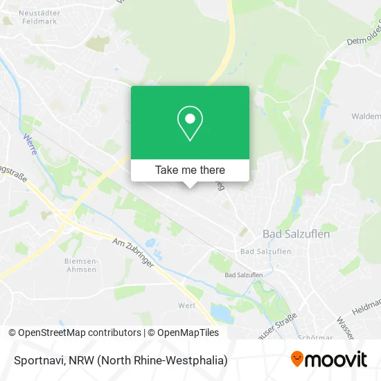 Sportnavi map