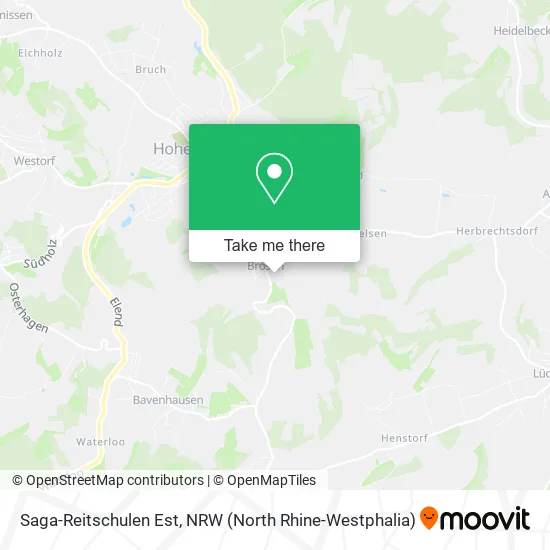 Карта Saga-Reitschulen Est