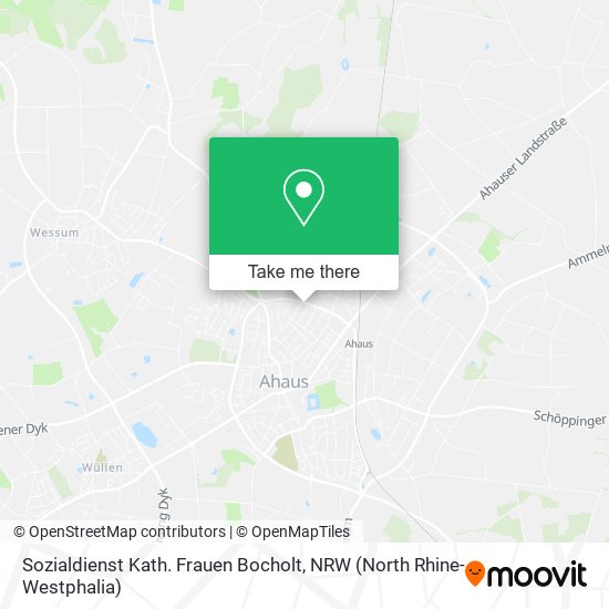 Sozialdienst Kath. Frauen Bocholt map