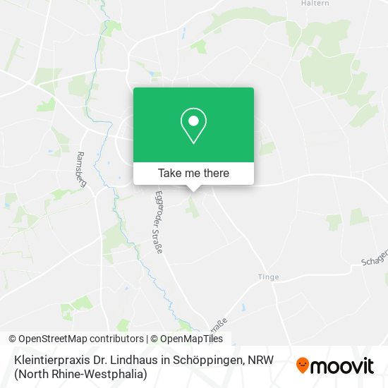 Kleintierpraxis Dr. Lindhaus in Schöppingen map