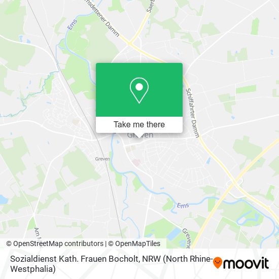 Sozialdienst Kath. Frauen Bocholt map