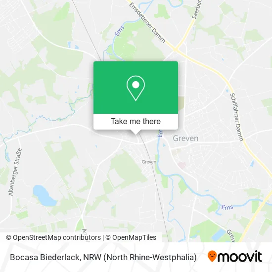 Карта Bocasa Biederlack