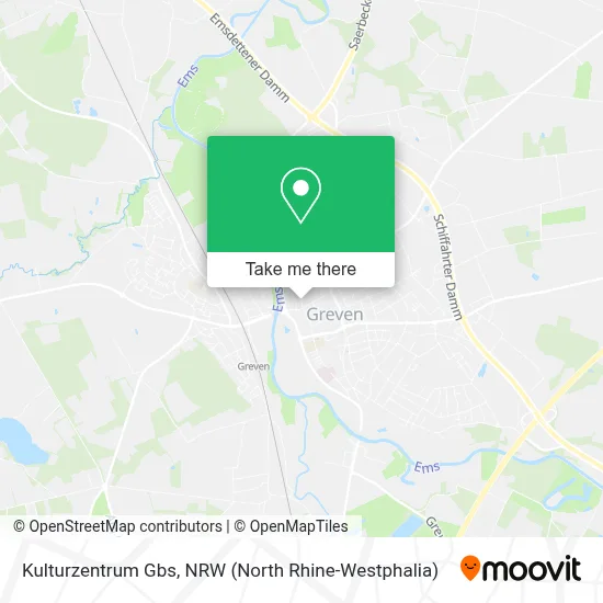 Kulturzentrum Gbs map