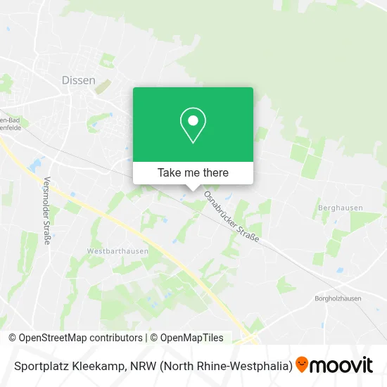 Sportplatz Kleekamp map