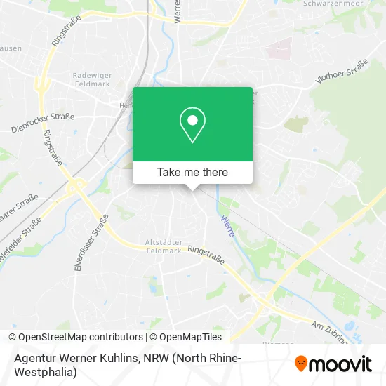 Карта Agentur Werner Kuhlins