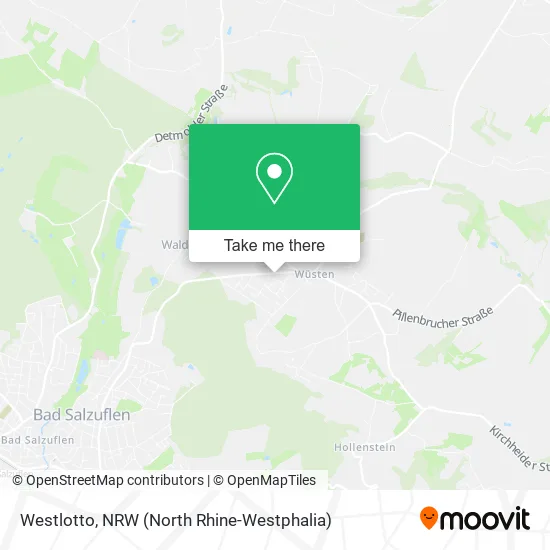 Westlotto map