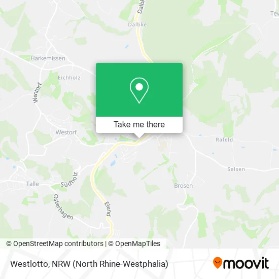Westlotto map
