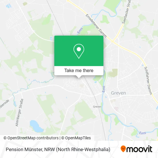 Карта Pension Münster