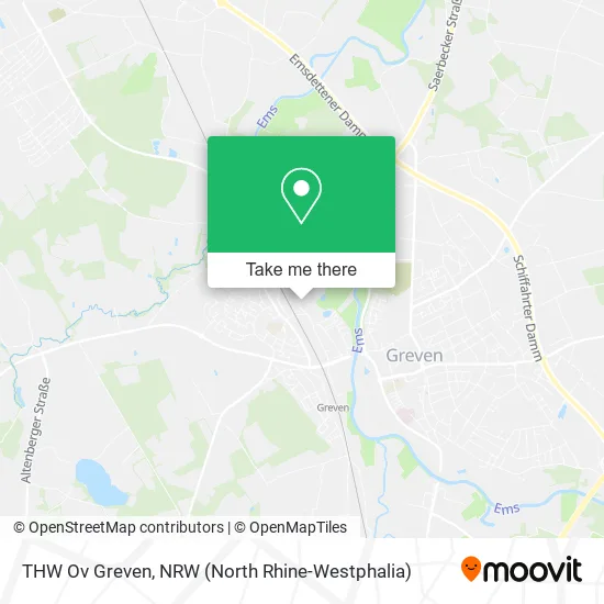 Карта THW Ov Greven