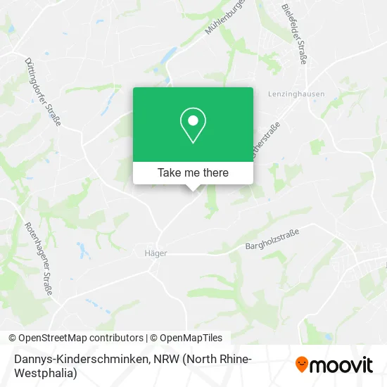 Карта Dannys-Kinderschminken