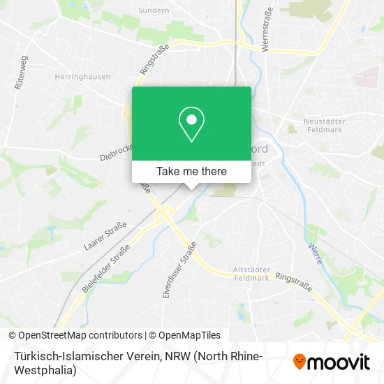 Карта Türkisch-Islamischer Verein