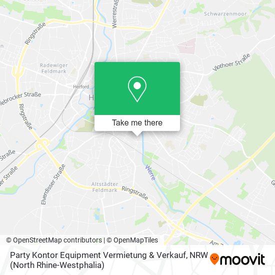 Карта Party Kontor Equipment Vermietung & Verkauf