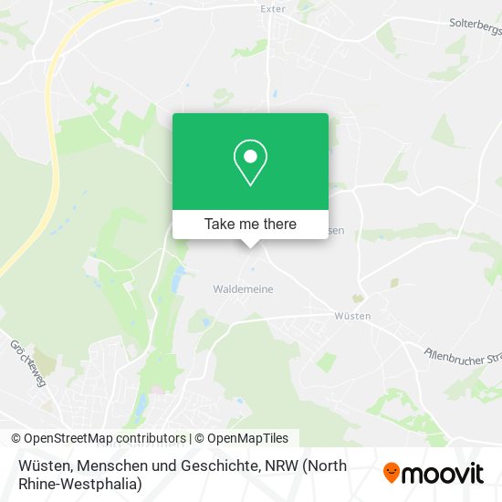 Wüsten, Menschen und Geschichte map