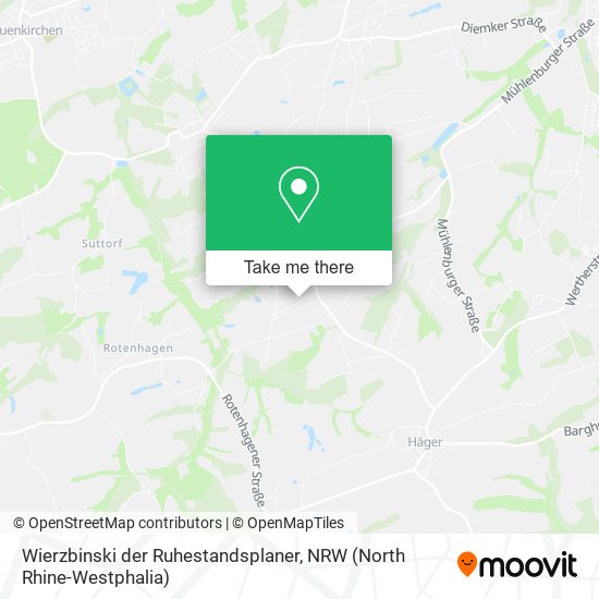 Wierzbinski der Ruhestandsplaner map
