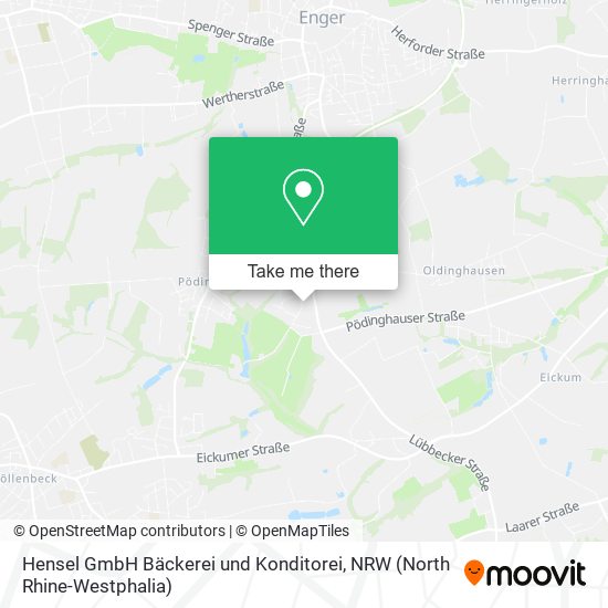 Hensel GmbH Bäckerei und Konditorei map