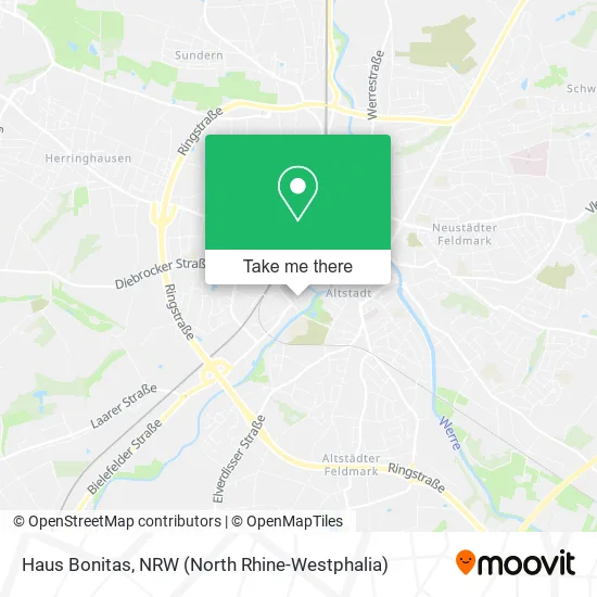 Haus Bonitas map