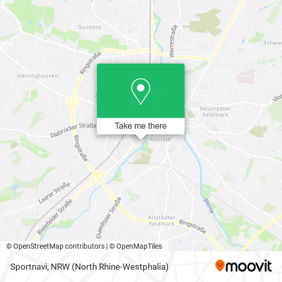 Sportnavi map