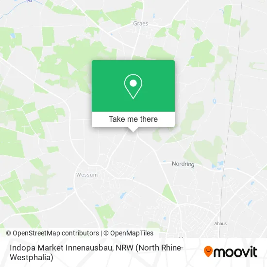 Indopa Market Innenausbau map