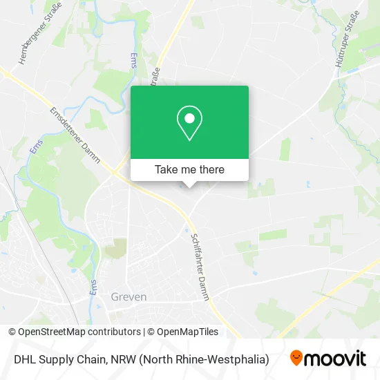 Карта DHL Supply Chain