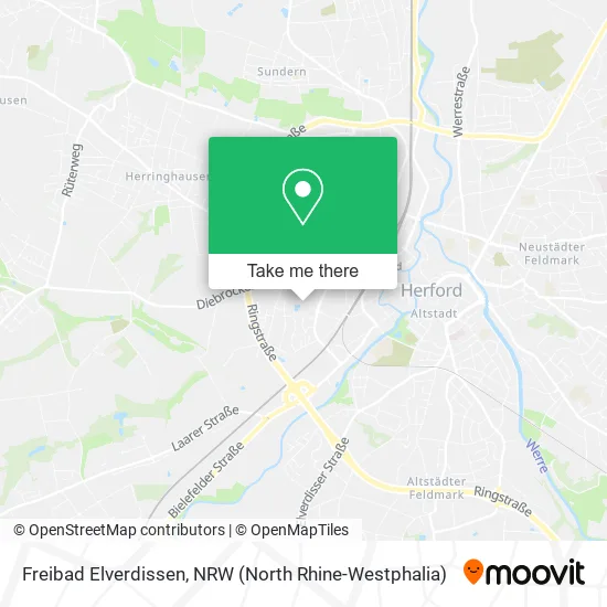 Карта Freibad Elverdissen
