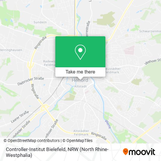 Controller-Institut Bielefeld map