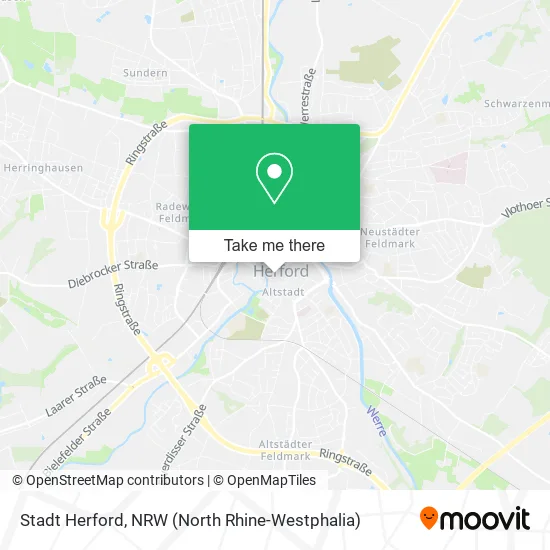 Карта Stadt Herford